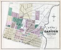 Canton City - Fourth Ward, Stark County 1875